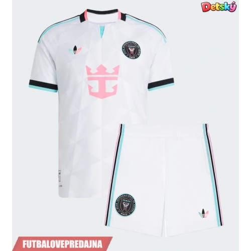 Lacne Dětský Futbalové dres Inter Miami Luis Suarez #9 2026-27 Krátky Rukáv - Tretina (+ trenírky)